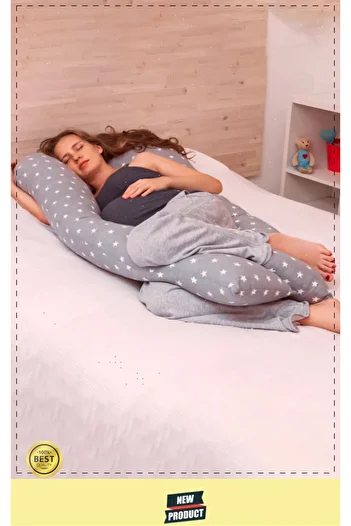OMZ Luxury Jumbo Size Maternity Pillow - Full Body Support