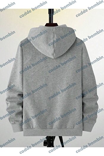 caddekombin Unisex Spider Star Printed Oversize Hoodie