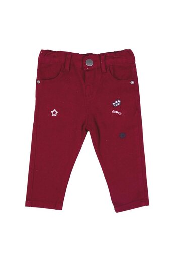 Bebepan Star Kız Çocuk Gabardin Pantolon