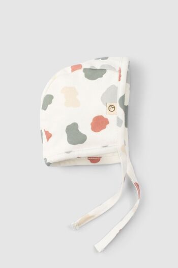 Little Gusto Organic Cotton English Hat Baby Animal Pattern