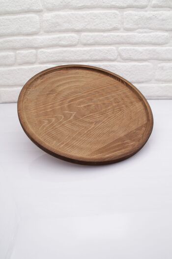zezedesing Round Wooden Stand - Riser and Presentation Organizer, Multi-Purpose (Stand Price Only)