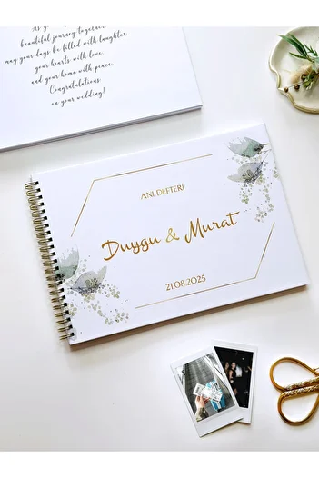 Norm Design Wedding, Engagement, Wedding, Birthday Guest & Guest Memory Notebook Photo Album