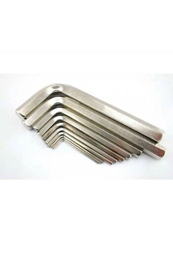 YDGR Set of 9 Flat Allen Wrenches 180mm