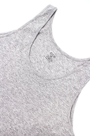 Öts Women's 100% Cotton Thick Strap Ribbed Tank Top