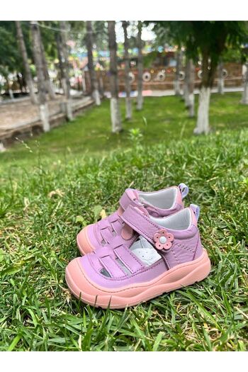 NİNO BEBE Nino Orthopedic First Step Baby Shoes - Genuine Leather