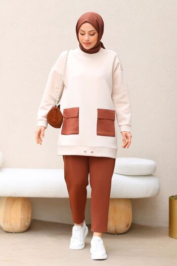 Gizce Albea Beige Set