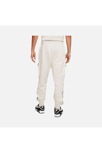 Nike Men's Fleece White Sweatpants - Swoosh Air Fleece Cargo Pant Fn7693