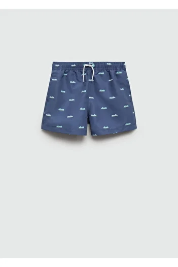 MANGO Kids Dark Blue Swimsuit for Kids