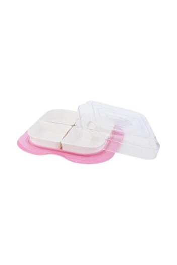İkon Home Suitable for Daily Use 4-Piece Breakfast Mica Plastic (Color: Water Green)
