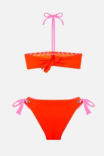 AYYILDIZ 4912 Strapless Girl's Bkini Set