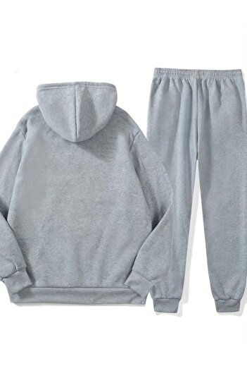 DAXİS Sportwear Company Σετ φόρμας Unisex με κουκούλα - AY MONTANA Plus Size