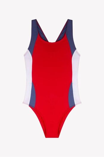 AYYILDIZ Ayyıldız 41804 Red White Girl's Swimming Trunks
