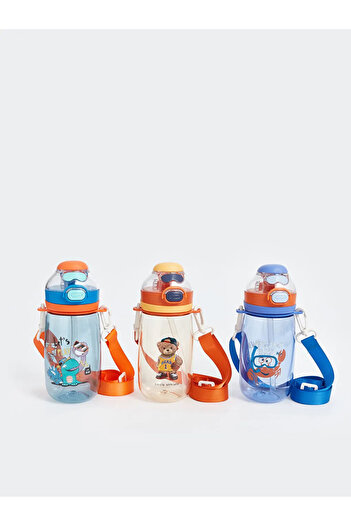 LC Waikiki Lcw 500 ml Assortment Printed Drinker with Straw