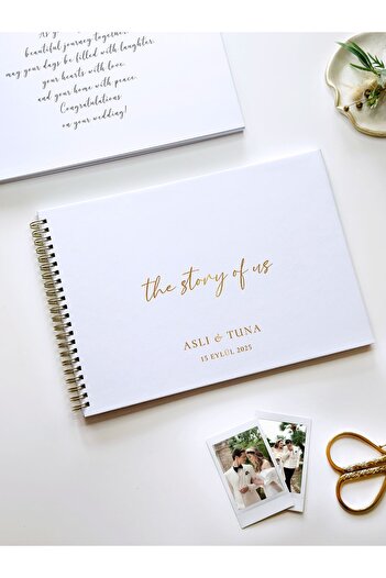 Norm Design Wedding, Engagement, Wedding, Birthday Guest & Guest Memory Notebook Photo Album