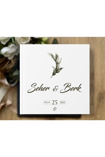 Norm Design Wedding - Engagement Guest & Guest Memory Book
