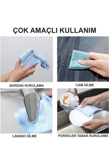 Mikrofiberim 3 Pack Quality Microfiber Cleaning and Glass Cleaning Cloth 40x40 Cm