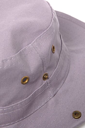 OnMyHead Unisex Gri Safari Şapka