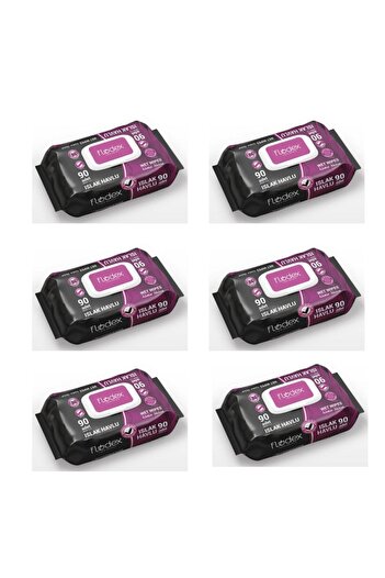 FLODEX Wet Wipes Dream Garden 90 pcs *6pcs