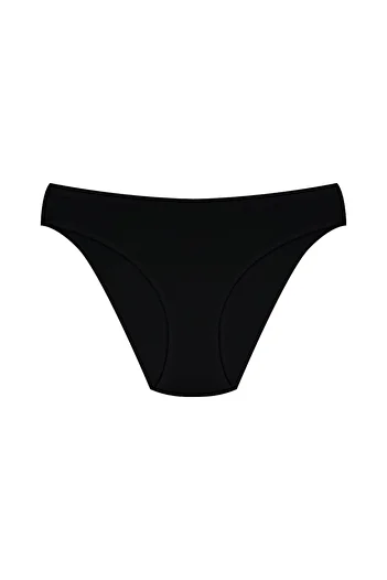 Öts Chiloți negri pentru femei, din bumbac, din Lycra
