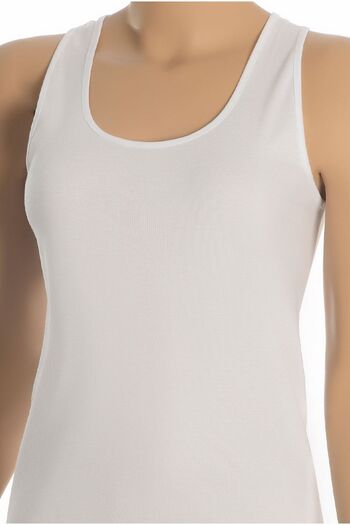 Öts Women's White Lycra Undershirt