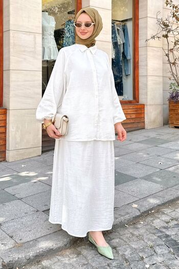Gizce Arila White Set