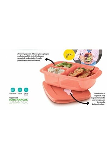 Tupperware Mikro Bölmeli Beslenme Kabı