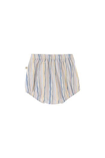 Little Gusto Baby Bloomer (Panty) Striped Blue - Beige Organic Cotton