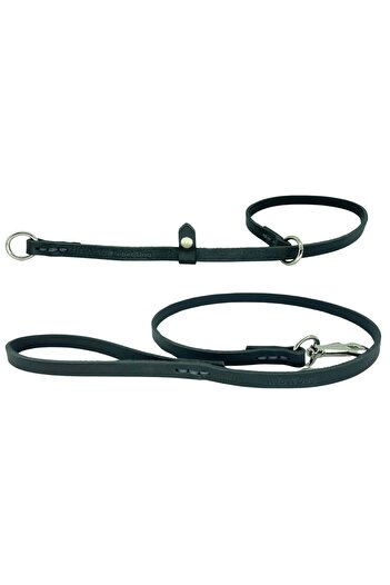 Rebel Dog Genuine Leather Dog Walker Set (100cm Strap - 75cm Clutch Size)