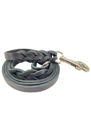 Rebel Dog Premium Genuine Leather Dog Walking Strap - Oiled, 150X1.4Cm