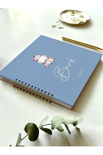 Norm Design كتاب الذاكرة للطفل والأطفال - مذكرات، مذكرات عيد ميلاد، جدول أعمال الأمومة