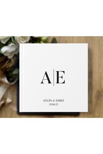 Norm Design Wedding - Engagement Guest & Guest Memory Book