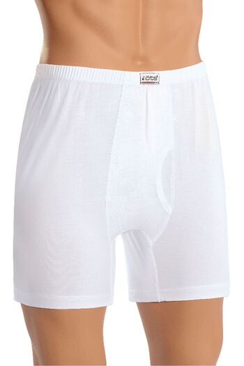 Öts Men's Jersey Bottom Panties White 2620
