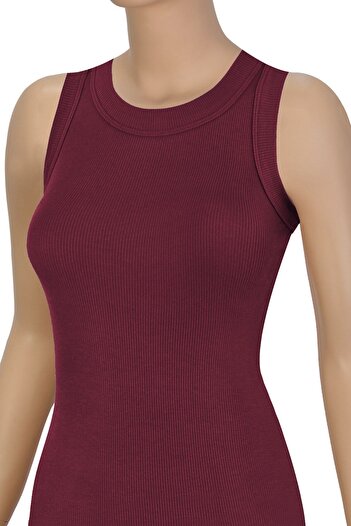 Öts Women's Corded Athlete - Halter Neck, Cotton and Lycra