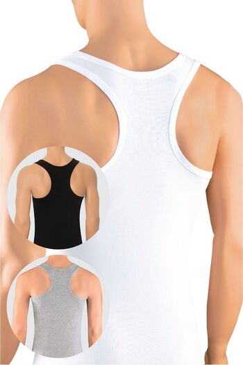 Öts Men's Colorful 6-Piece Lycra Athlete Undershirt
