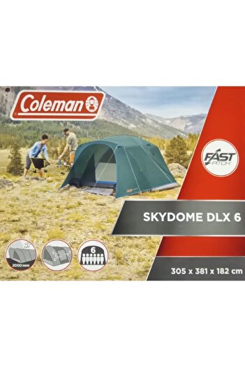 Coleman ® Skydome™ Deluxe6 - 6 Kişilik Çadır