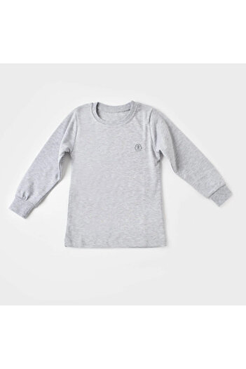 Bibaby Organic Sweatshirt Little Basic Gray Melange