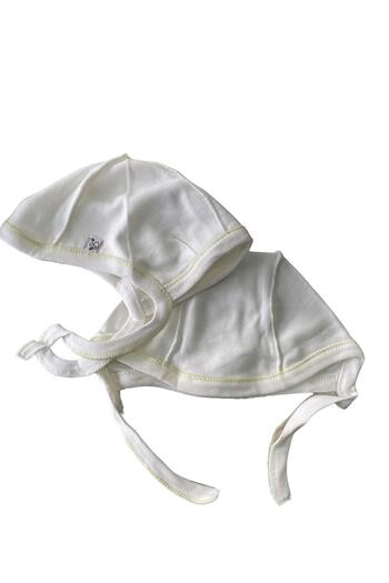 Bebetto Hat 2 Pieces Bamboo Lace Elephant Ecru