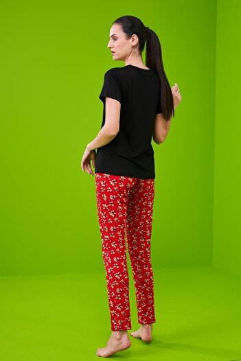 PJS Sleepwear 23231 Γυναικείο Σετ Πυτζάμες με σχέδια