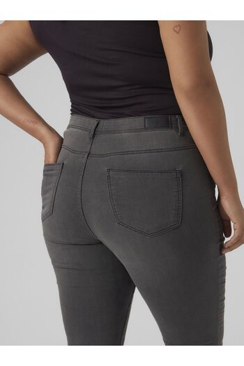Veromoda Curve Dar Paça Kot Vmcfanya Orta Bel Dar Paça Kot