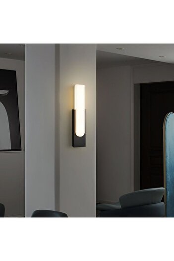 fullreyon 10 Watt, 3200 Kelvin Dekoratif Led Aplik, İç ve Dış Mekan Aydınlatma Armatürü, Led Duvar Apliği