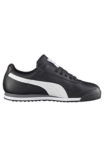 Puma Roma Basic Erkek Spor Ayakkabı Siyah Beyaz
