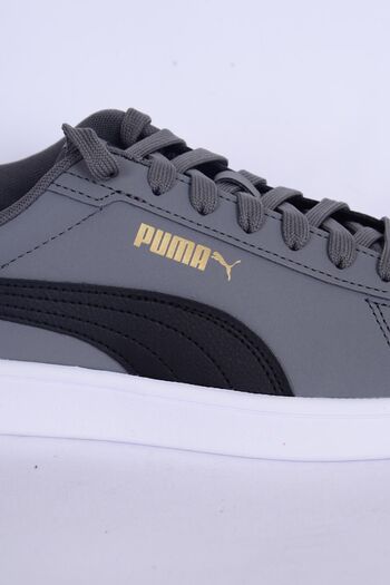 Puma 392336 -02 Ανδρικά αθλητικά παπούτσια Smash 3.0 Buck Grey-μαύρα