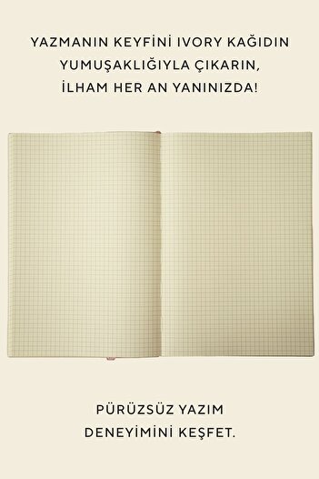 Victoria's Journals دفتر ملاحظات Softtons مع غطاء مرن - كريمي 128 yp. متقلب