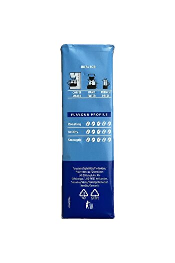 Bellarom Kafeinsiz arabika ve robusta çekirdeklerinden öğütülmüş toz filtre kahve 250 gr