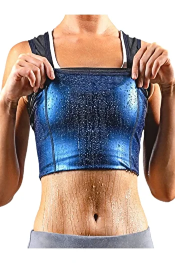 MİSTİRİK Nodiko Model Unisex Thermal Sauna Athlete Help You Slimming Your Fat Approach Corset Black Color