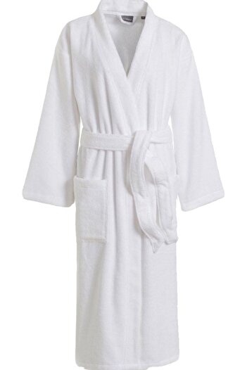 HIZSOY TEKSTİL Halat de baie alb unisex
