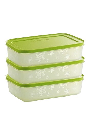 Tupperware Alaska Refrigerator Storage Container Horizontal (3 X 1 Lt)