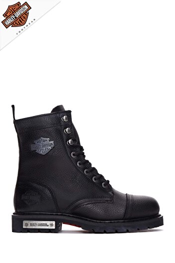 Harley Davidson Leather Boots - Rubber Sole