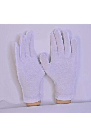 Toprak eldiven First Quality 100% Cotton Gloves - Eczema