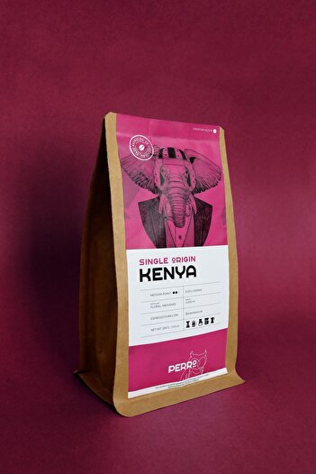 Perro Coffee Kenya Single Origin Öğütülmüş Filtre Kahve 200 gr